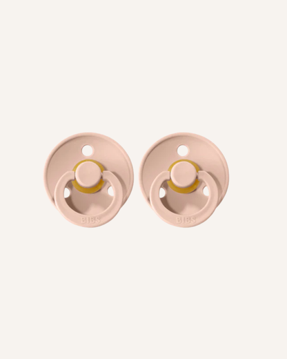 BIBS DUMMIES - SIZE 3 - BLUSH