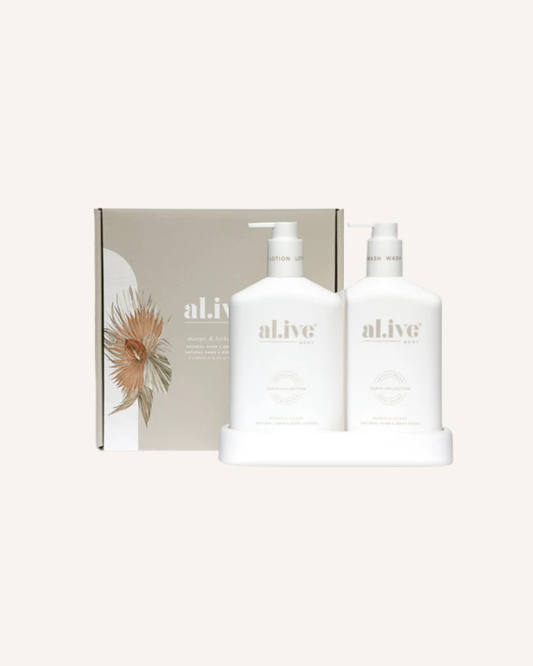 AL.IVE WASH & LOTION DUO - MANGO & LYCHEE