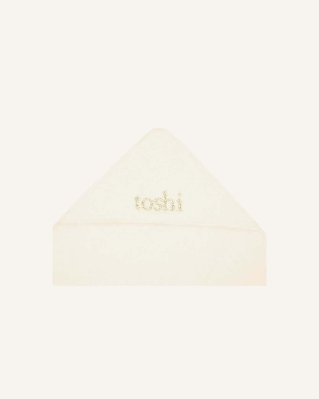 TOSHI - BABY BATH TOWEL - CREAM