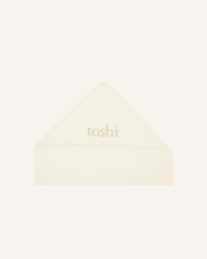TOSHI - BABY BATH TOWEL - CREAM