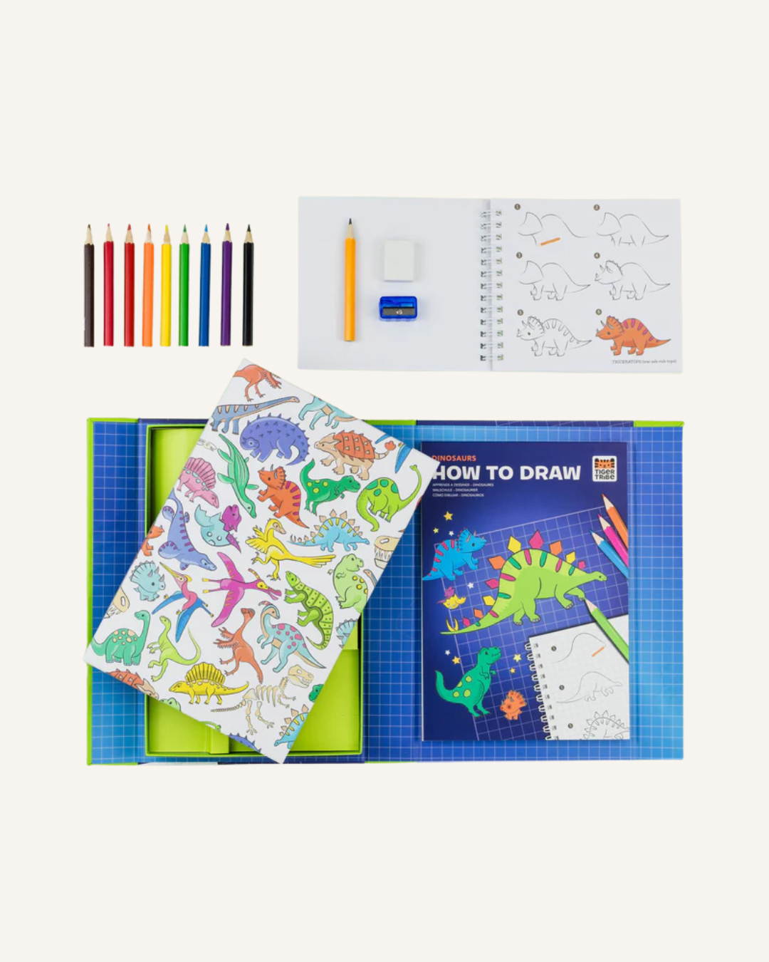 TIGERTRIBE HOW TO DRAW - DINOSAURS