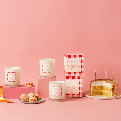 PALM BEACH HAPPY BIRTHDAY CANDLE