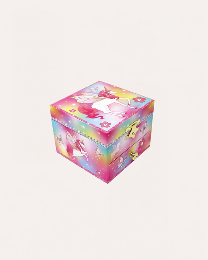 PINK POPPY - MUSICAL JEWELLERY BOX - SMALL - DREAMLAND UNICORN