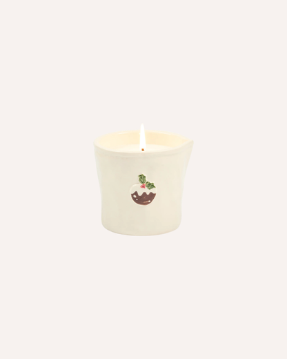 PADDYWAX - CHRISTMAS PUDDING CERAMIC CANDLE