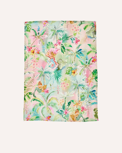 ANNABEL TRENDS - COTTON TEA TOWEL - TIKI ISLAND