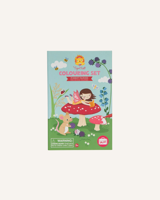 TIGERTRIBE - COLOURING SET - FOREST FAIRIES