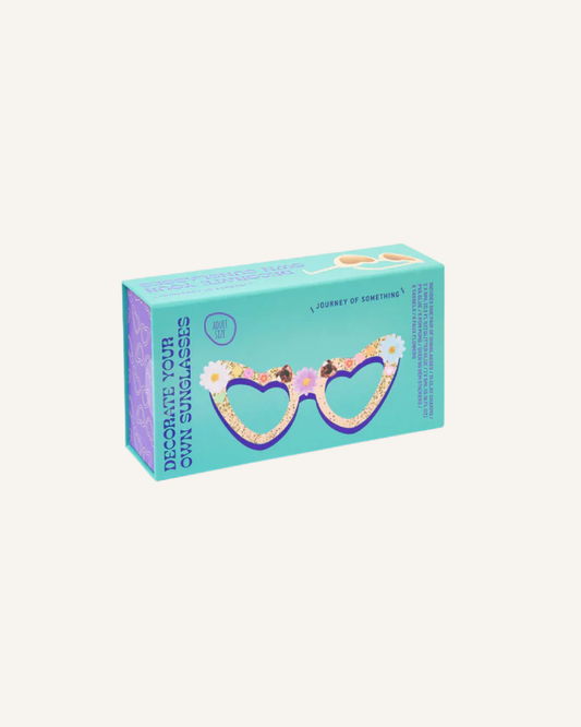 JOURNEY OF SOMETHING  - DECORATE YOUR OWN SUNGLASSES (HEART)