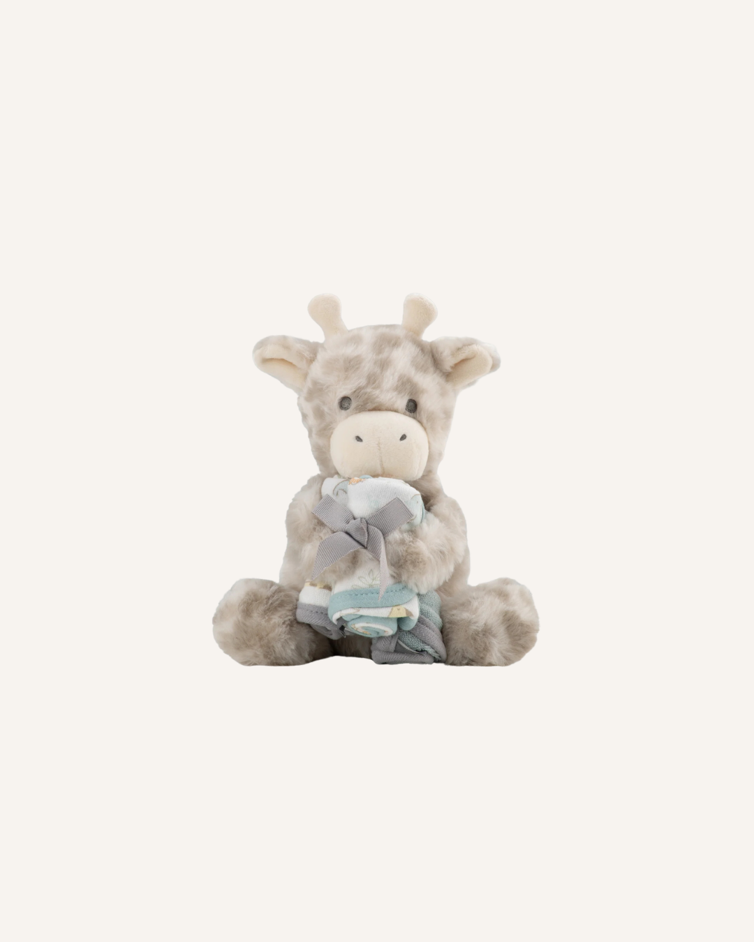 LITTLE LINEN - TOY & WASHER - GIRAFFE