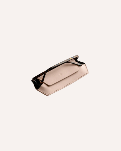 FOX AND LEO GLASSES CASE - BLUSH