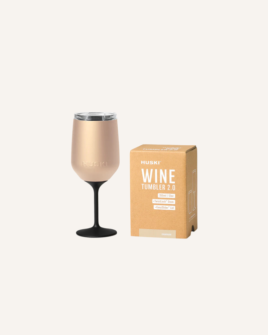 HUSKI - WINE TUMBLER 2.0 - CHAMPAGNE