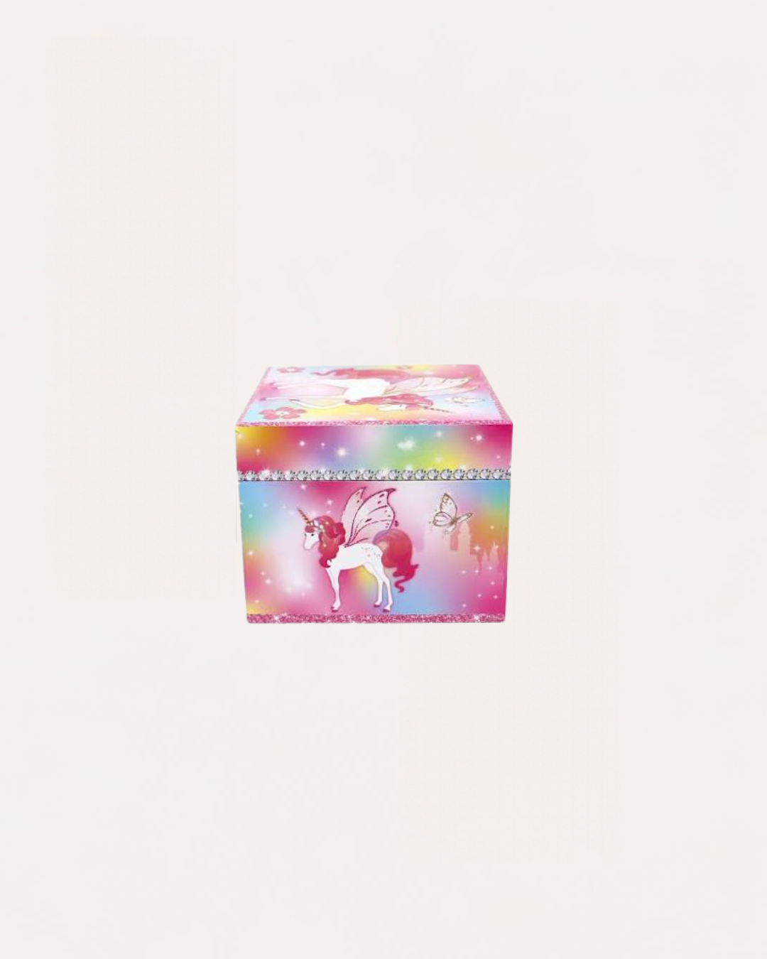 PINK POPPY - MUSICAL JEWELLERY BOX - SMALL - DREAMLAND UNICORN