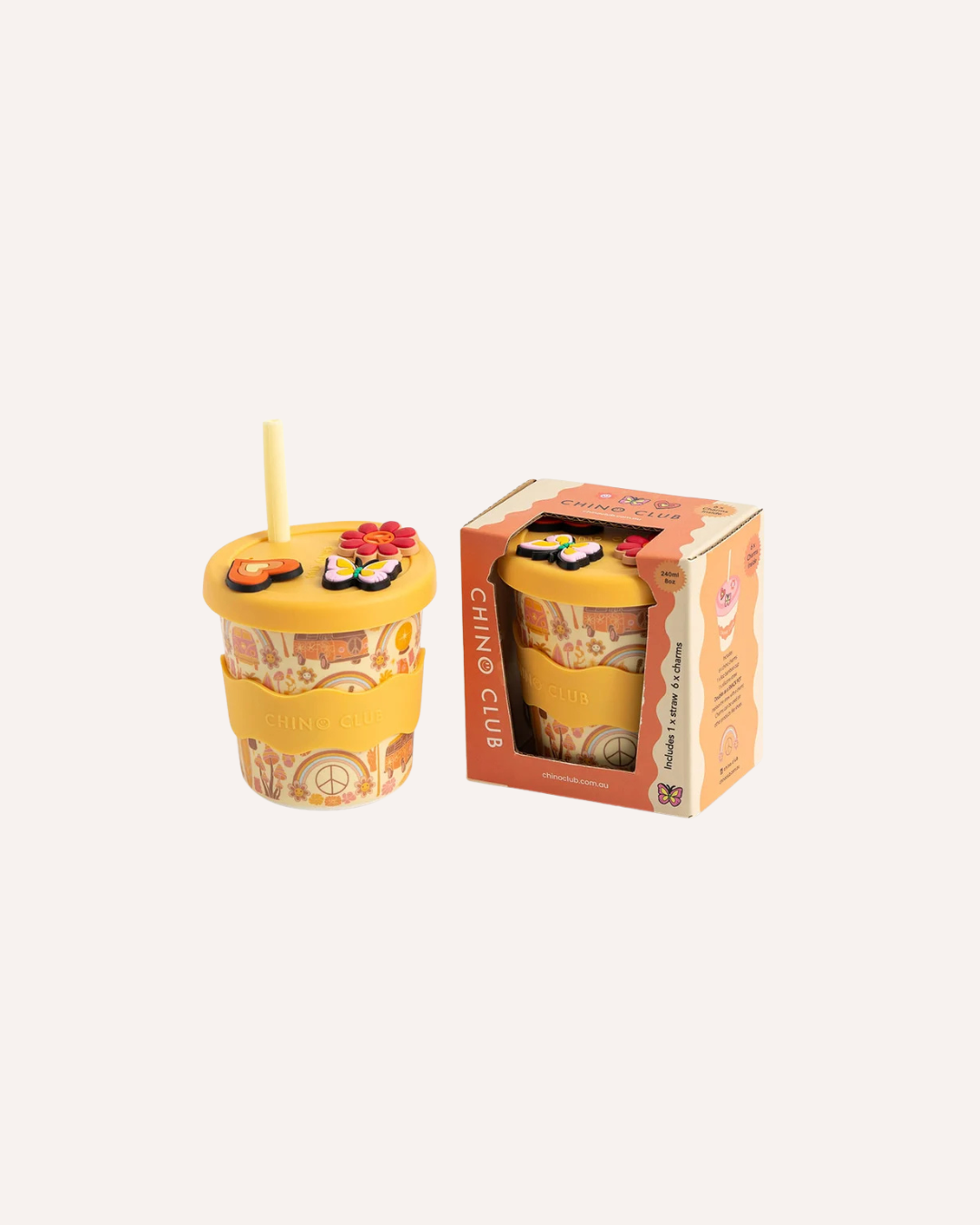 CHINO CLUB - BABYCHINO CHARM CUP 8oz - RETRO