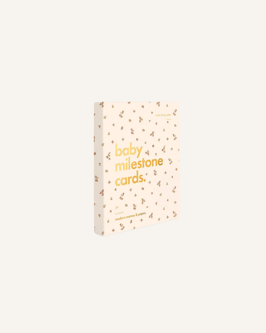 FOX & FALLOW - MILESTONE CARDS - BRODERIE