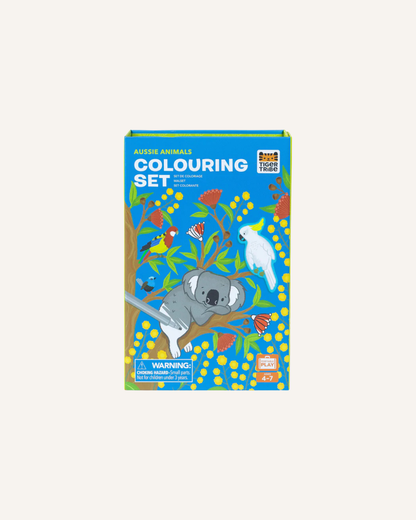 TIGERTRIBE - COLOURING SET - AUSSIE ANIMALS