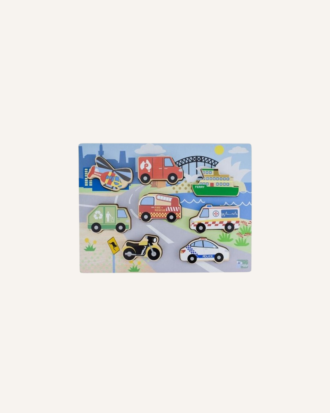 KOALA DREAM - CHUNKY PUZZLE - AUSSIE TRANSPORT