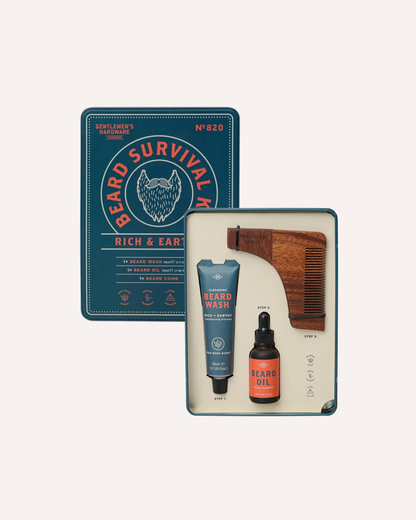 GENTLEMEN'S HARDWARE - BEARD SURVIVAL KIT