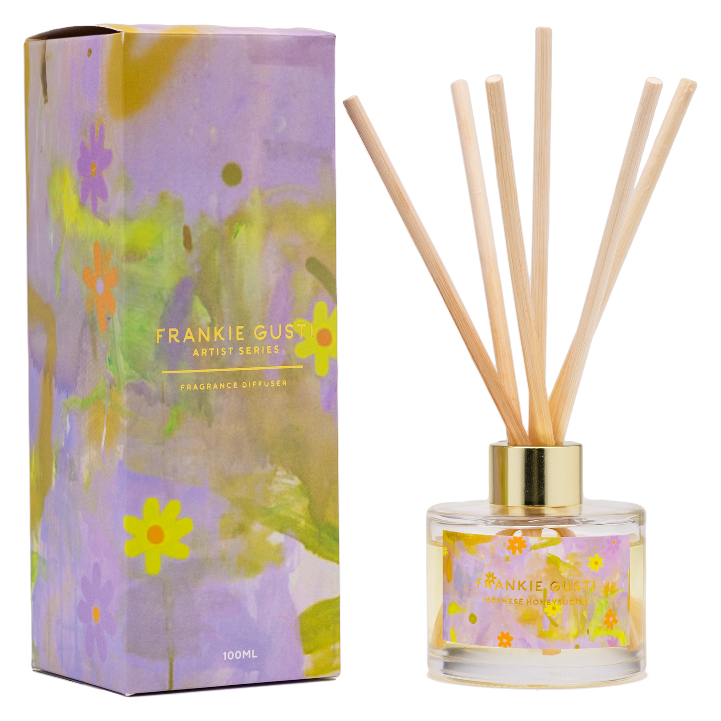 FRANKIE GUSTI FRAGRANCE DIFFUSER - JAPANESE HONEYSUCKLE | KATE ELIZA