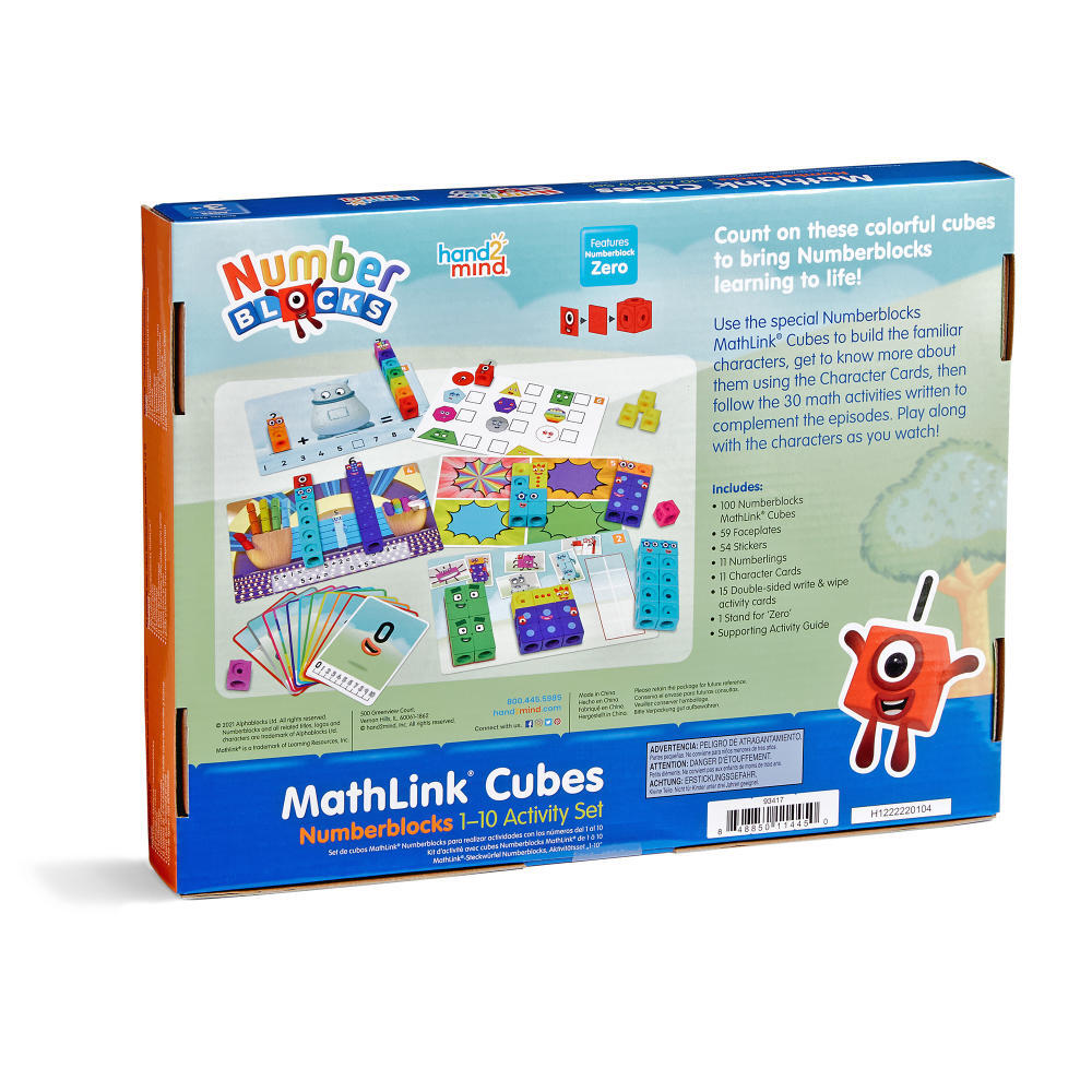 HAND 2 MIND NUMBERBLOCKS - 1-10 ACTIVITY SET