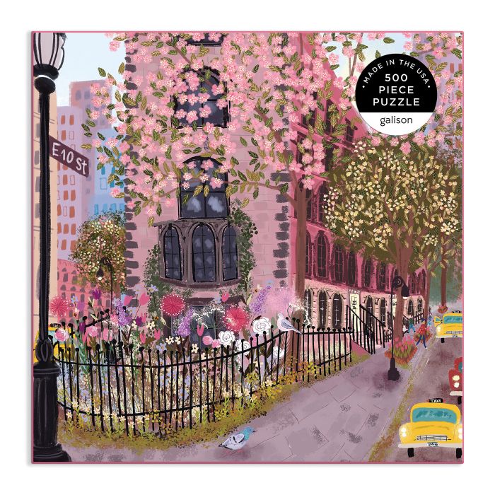 GALISON PUZZLE - BLOOMING STREETS