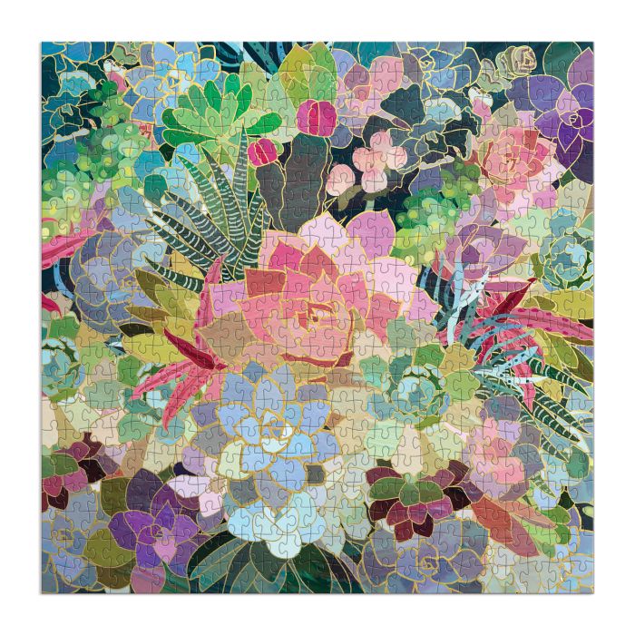 GALISON PUZZLE - SUCCULENT MOSAIC