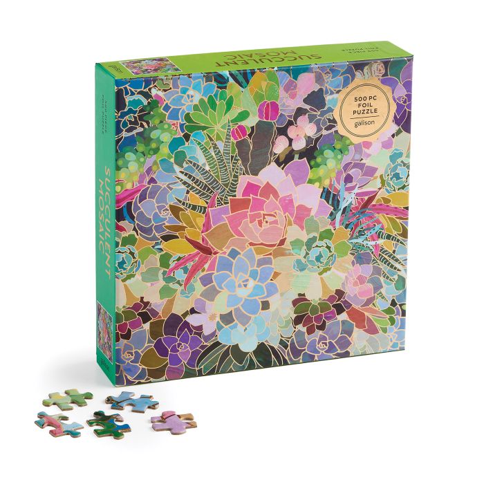 GALISON PUZZLE - SUCCULENT MOSAIC