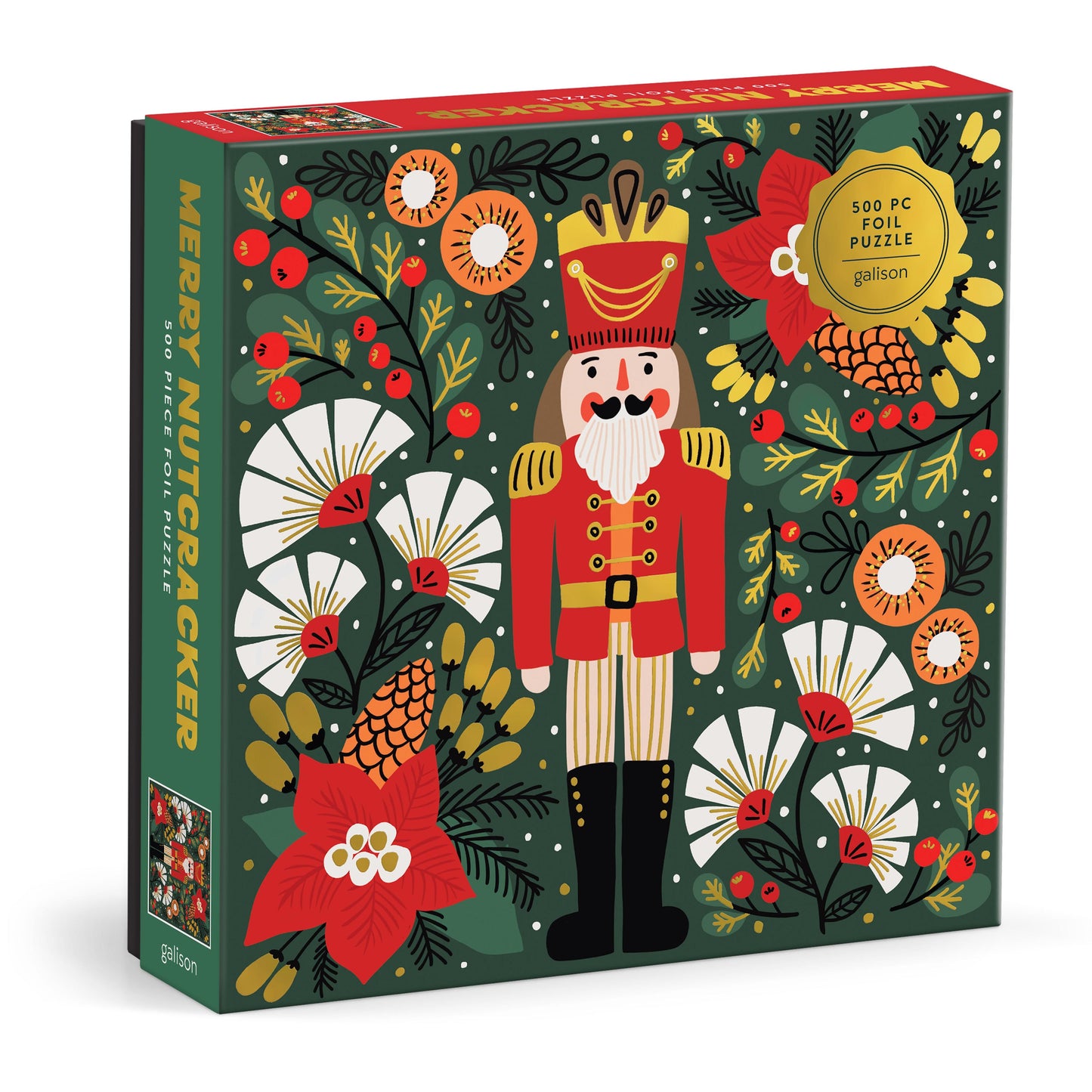 FESTIVE PUZZLE - GALISON MERRY NUTCRACKER