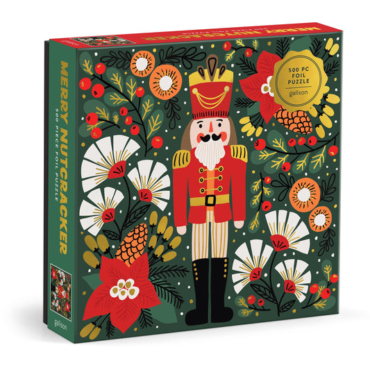 FESTIVE PUZZLE - GALISON MERRY NUTCRACKER