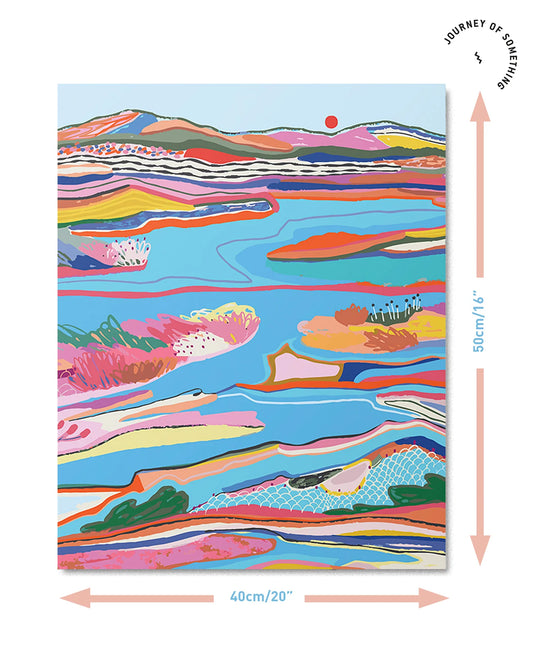 JOURNEY OF SOMETHING PAINT BY NUMBERS - LAKE WINDERMERE