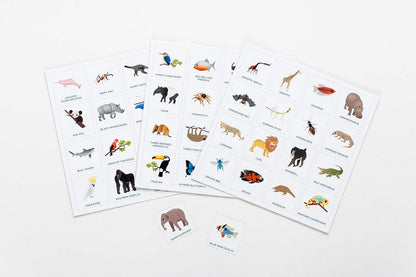 GAME - JUNGLE BINGO