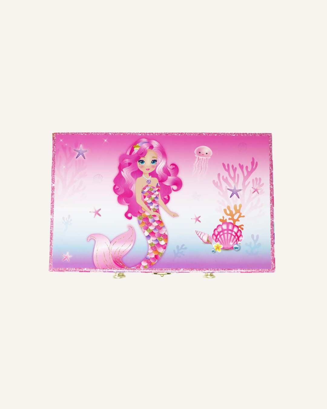 PINK POPPY - MUSICAL JEWELLERY BOX - MEDIUM - MERMAZING MERMAID