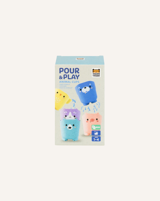 TIGERTRIBE - BATH  - POUR & PLAY ANIMAL CUPS