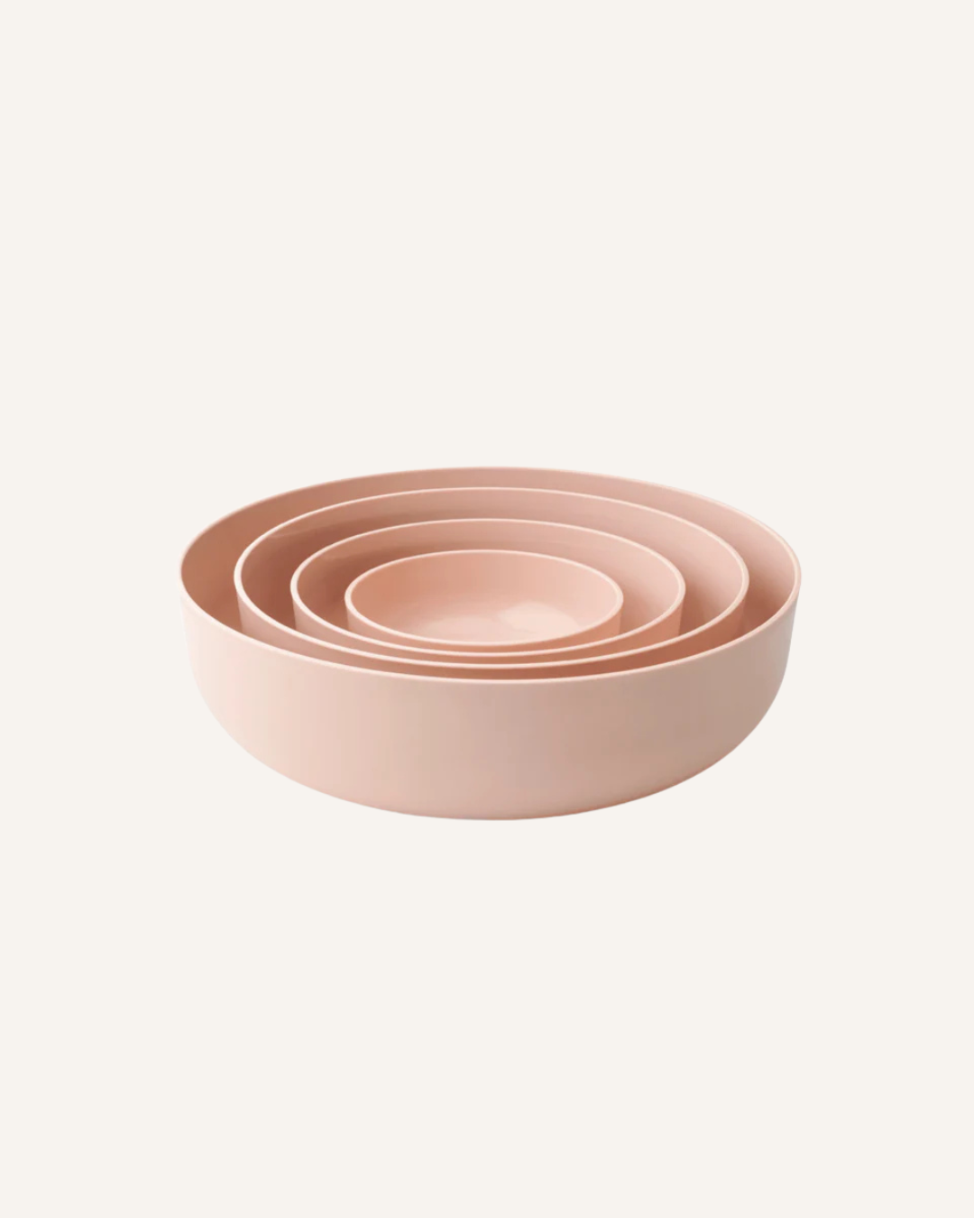 STYLEWARE - NESTING BOWL 4 PIECE SET - BLUSH