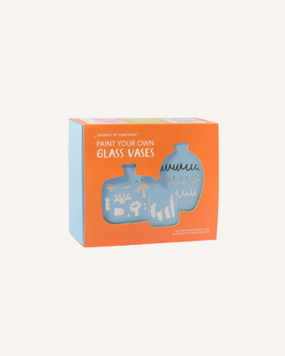 JOURNEY OF SOMETHING  - PAINT YOUR OWN GLASS VASES