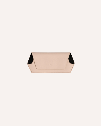 FOX AND LEO GLASSES CASE - BLUSH