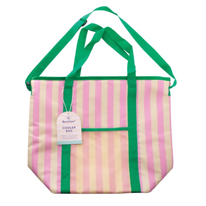 ECLECTIC SUMMER - COOLER BAG - YELLOW & PINK