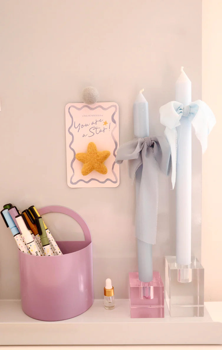 GROWME MELB - AFFIRMATION MAGNET - YOU ARE A STAR - BLUE