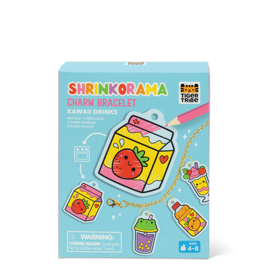 TIGERTRIBE - SHRINKORAMA CHARM BRACELET - KAWAII DRINKS