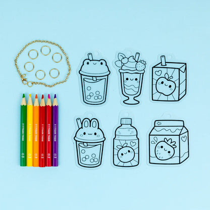 TIGERTRIBE - SHRINKORAMA CHARM BRACELET - KAWAII DRINKS