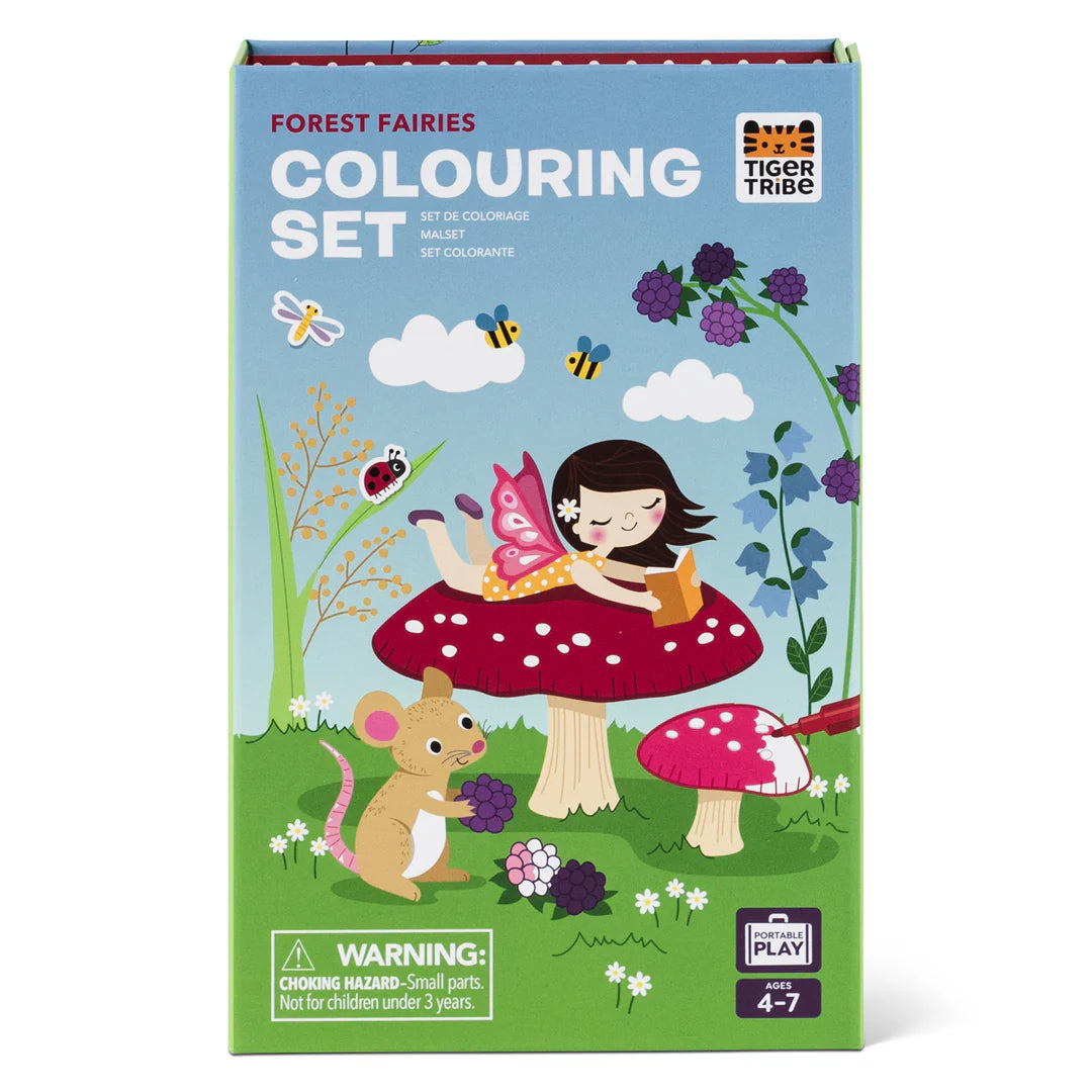 TIGERTRIBE - COLOURING SET - FOREST FAIRIES