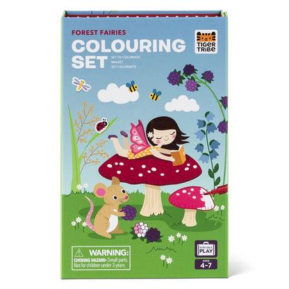 TIGERTRIBE - COLOURING SET - FOREST FAIRIES