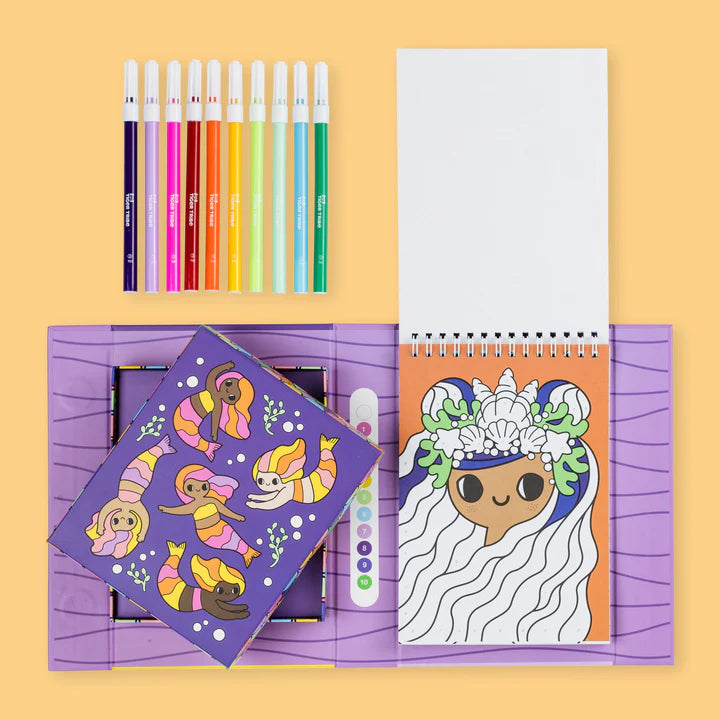 TIGERTRIBE - COLOUR BY NUMBERS - MERMAIDS & FRIENDS