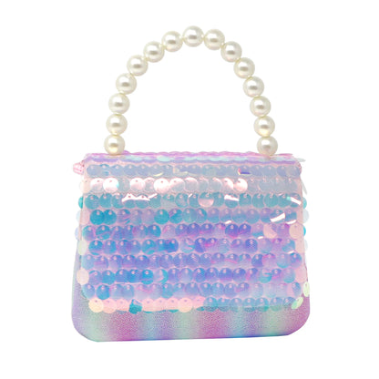 PINK POPPY - SHIMMERING MERMAID SEQUIN HAND BAG