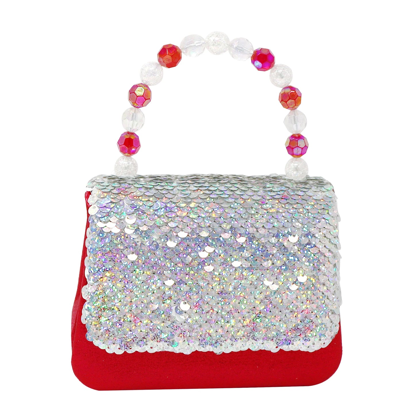 PINK POPPY - CHRISTMAS REVERSIBLE SEQUIN HANDBAG