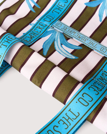 THE SOMEWHERE CO - BEACH BAG - TROPICALIA