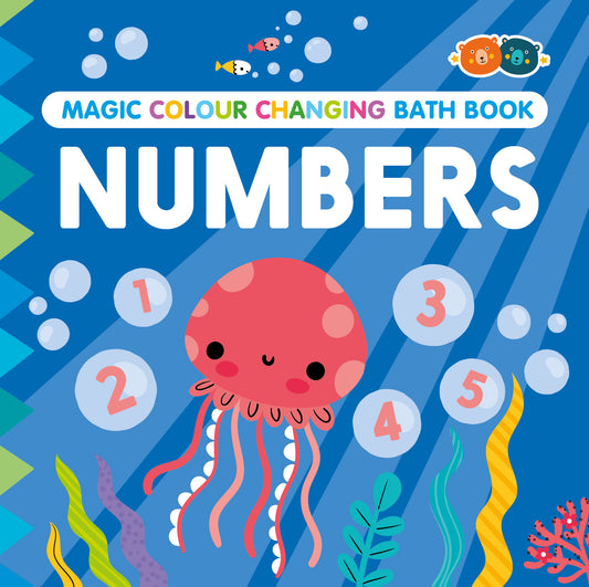 BUDDY & BARNEY MAGIC COLOUR CHANGING BOOK - NUMBERS