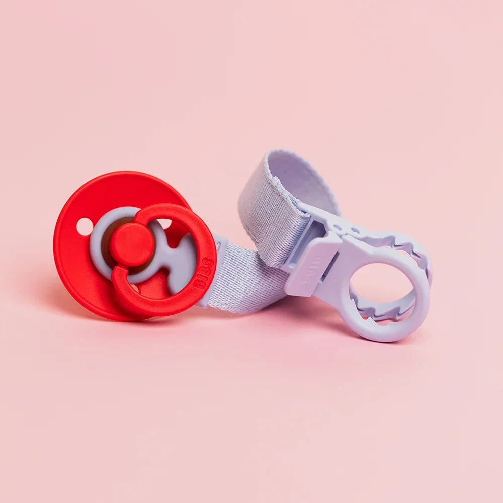 BIBS DUMMIES - LOOP CLIP - DUSTY BLUE