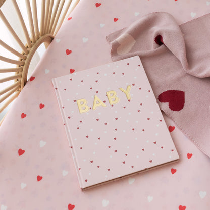 FOX & FALLOW BABY BOOK - LITTLE HEARTS