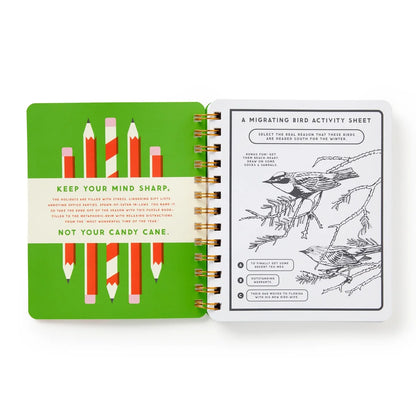 BRASS MONKEY - BEYOND BORED AT THE HOLIDAYS ACTIVITY BOOK