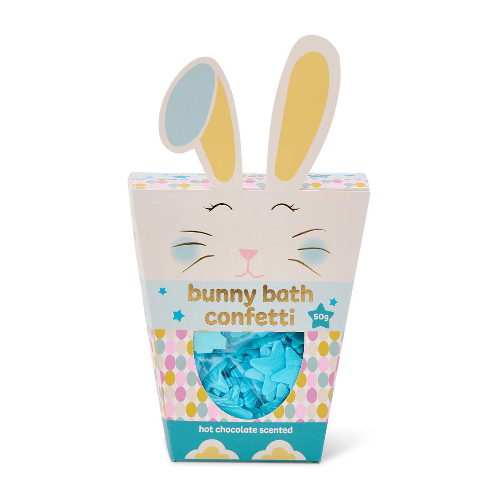 ANNABEL TRENDS EASTER - BUNNY BATH CONFETTI BLUE