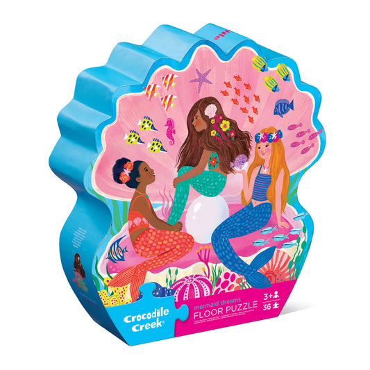 CROCODILE CREEK - CLASSIC FLOOR PUZZLE - 36 PIECE - MERMAID DREAMS